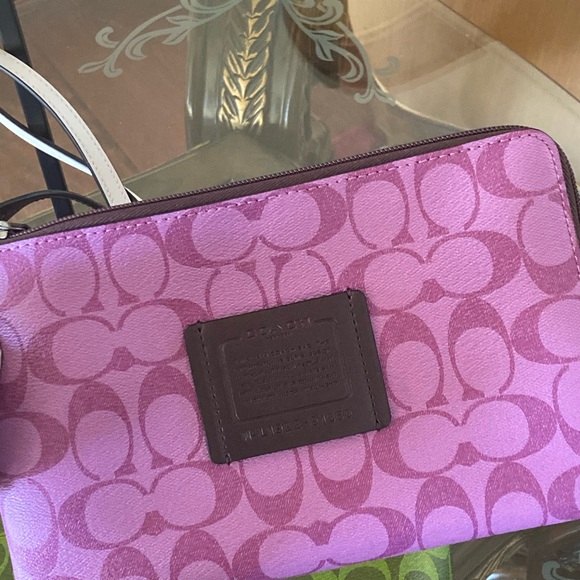 NWT Coach Colorblock Tote&wristlet&wallet - Picture 8 of 16